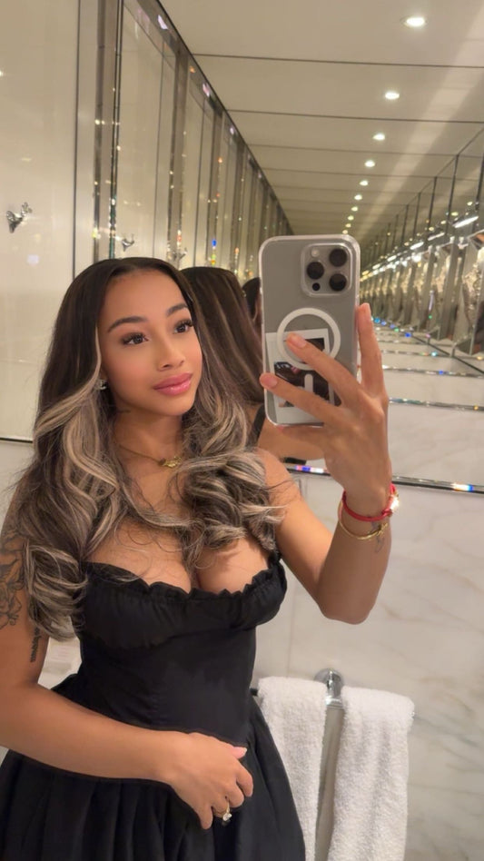 ICED SANDY BLONDE HAIR